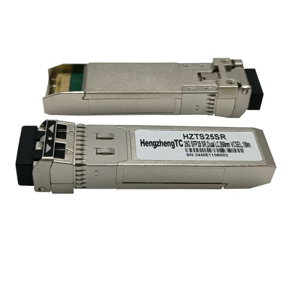 Hot Swappable 25G SFP28 SR Transceiver With 850nm Wavelength For 4G 3G GSM