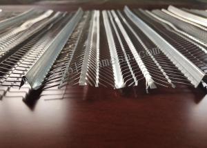 China 5*11 Hole 900mm Width Galvanized Sheet Metal Rib Lath Mesh 2.5m Length factory