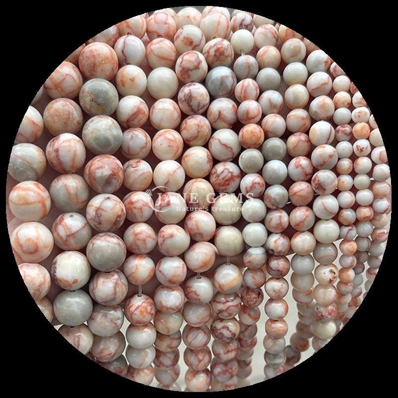 Natural Round Gemstone Beads Kiwi Jasper Lapis Lazuli and More The Perfect Addition to Your Jewelry Collection