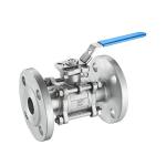 3 Piece Cast Stainless Steel Body Full Bore Ball Valve RF Flanged Ball Valve