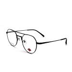 FM3221 Round Unisex Stainless Steel Optical Frames With 50-20-142 Frame Size