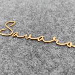 Outdoor Metal Logo Signs Durable Round Printed Plaques for Art Gallery Engrave