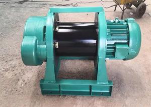 China Fixed Single Drum Electric Rope Winch Compact Structure For Heavy Work factory