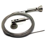 Top Quality Wire Ceiling Gripper Cable Fastening Curtain Tensioner With Screw