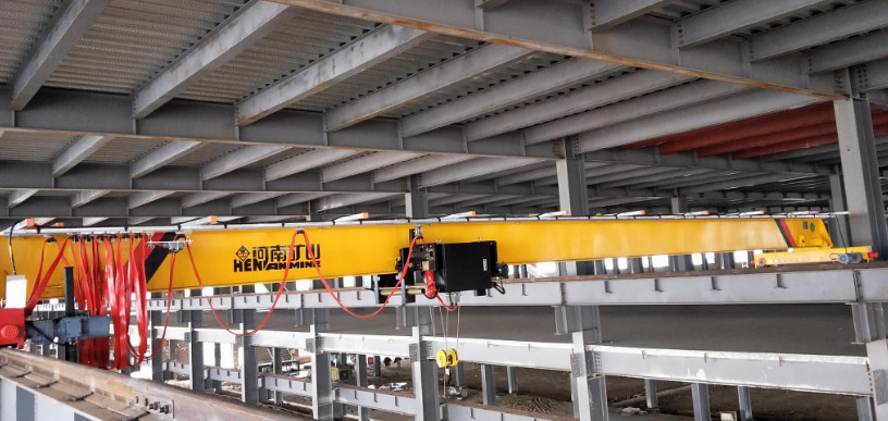 1-20T European Type Electric Hook Bridge Crane Single Beam Overhead Crane