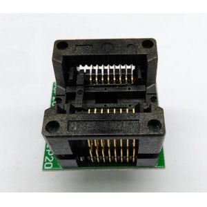 China OTS20 -1.27-01 test socket adapter with PCB factory
