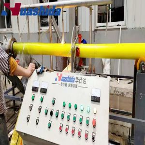 China Fully Automated One-Step Polyurethane Pipe Production Line in Heating Systems on sale