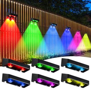 China 131*45*39mm IP65 Monocrystalline Silicon Solar Outdoor Light for Long-lasting Outdoor in Black factory