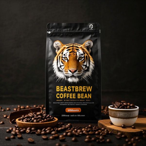 China Custom Eco-Friendly Digital Printing UV Spot Smell Proof Coffee Flat Bottom Bag with Zipper Coffee Valve factory