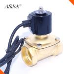 Brass Normally Closed 2 inch Waterproof Solenoid Valve 220V AC