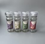 Glass Jar Ceramic 143cm 100ml 150G Pepper Spice Grinder