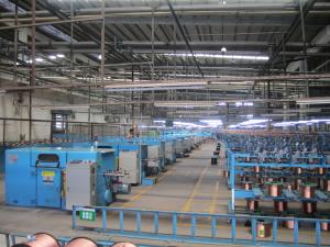 China FUCHUAN Tinned Wire , Silver Jacketed Wire Copper , Wire Bunching Machine / Equipment factory