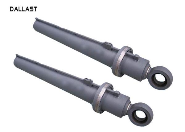 24 Inch Excavator Hydraulic Cylinder Heavy Duty Piston Rod Quenching Heat
