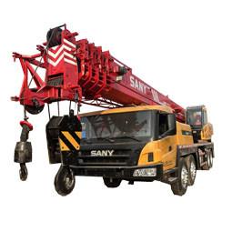 China 50T Used Telescopic Straight Boom Crane SANY STC500 58 Meters Lifting Height Autocrane factory
