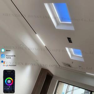 China CCT 600x600 Square Artificial Sky Light , Ceiling LED Simulate Sunlight factory