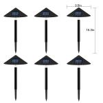 Outdoor Waterproof Landscape Lighting ABS Body Material 2700K CCT