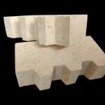 Yellow High Alumina Refractory Brick Porosity 23% Excellent Thermal Shock