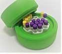 30x1ml / 2ml Vials Cell Freezing Container For Biopharmaceutical Laboratory