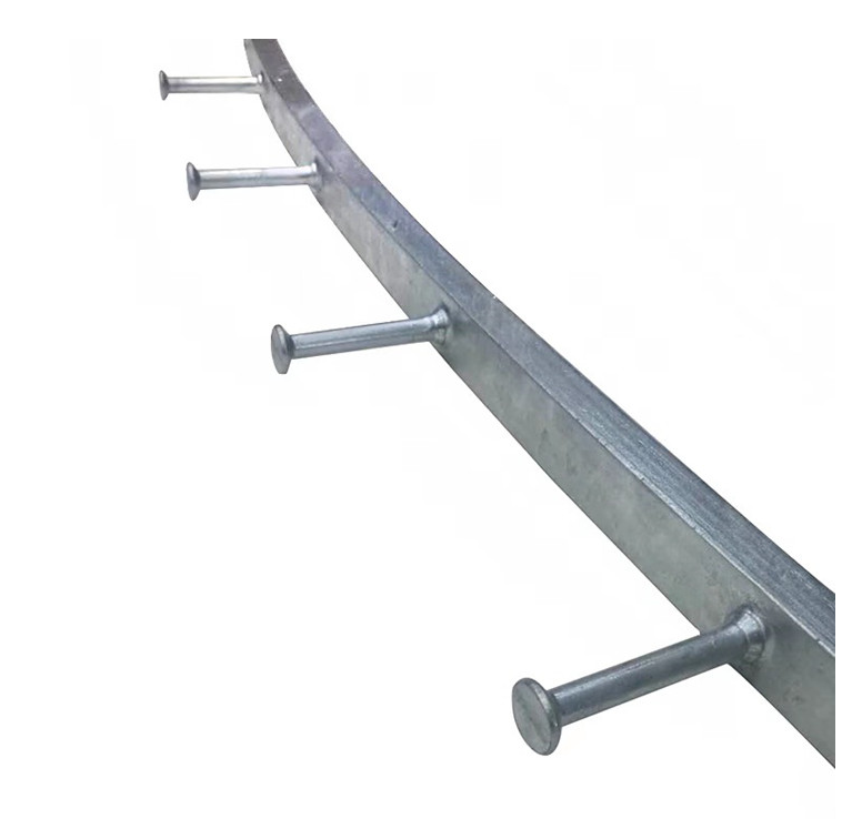 White Embedded Concrete Anchor Seismic Bracing Channel Fitting for Construction Needs