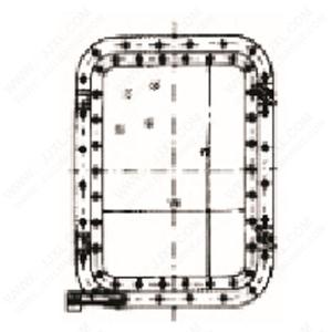 China Ship’s Ordinary Rectangular Window factory