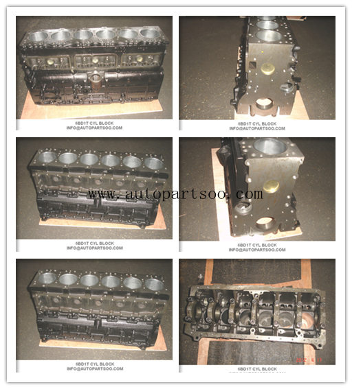 Wholesale ISUZU 6BG1T Engine Cylinder Block China Supplier Bloque de cilindro Blox