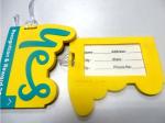 Custom 2017 Recognition & Reward Silicone Rubber Soft PVC Luggage Tag For Travel