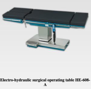 China T Shaped Design Surgical Operating Table 2000mm Tabletop Length factory