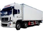 Touch Screen Dongfeng KL 300HP Refrigeration Trucks With Fast Automatic
