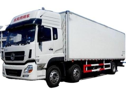 Touch Screen Dongfeng KL 300HP Refrigeration Trucks With Fast Automatic