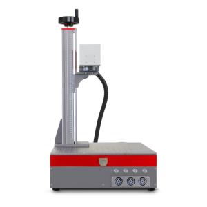 China Professional 50W/100W/130W/150W Bearing Fiber Laser Marking Machine for Cutting Gold Silver Copper Stainless Jewelry factory