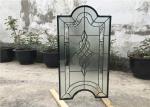 Tinted Custom Cabinet Doors Glass , Clear Decorative Glass Inserts For Cabinet