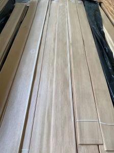 China 0.40mm Quarter Cut Hickory Veneer For MDF Panel AB Grade factory