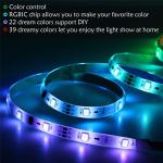 Dreamcolor Strip Lights RGBIC Smart Light Strip Romote Control LED Tape Light