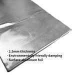 2.5mm Automobile damping pad / glossy aluminum vibration reduction / Auto