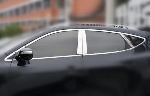 China Hyundai IX35 Tucson 2009 2012 Stainless Steel Side Window Trim Set Car Window Trim factory