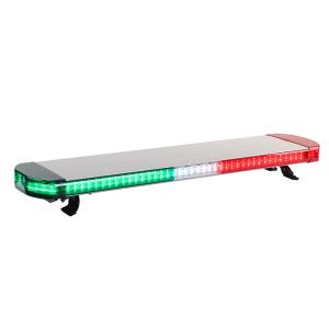 China 48&quot; Green &amp; Red Police LED Light Bar / Emergency Vehicle Light Bars DC12V factory