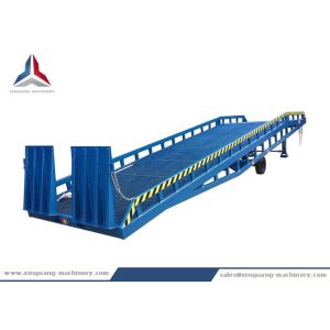 Movable Hydraulic Dock Loading Ramp with 15 Tons Load for Warehouse