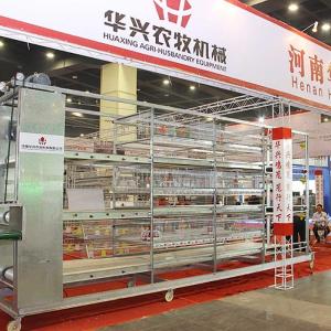 China Q235 Steel 45 Days Chicken Cage , Labor Saving Broiler Farming In Cage System factory