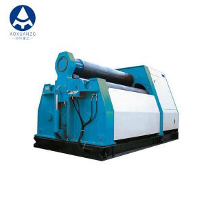 China Carbon Steel CNC Hydraulic 4 Roll Plate Bending Machine 20x2500MM factory