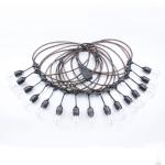 48ft S14 String Light 15PCS E27 LED Retro Edison Filament Bulb Outdoor Street