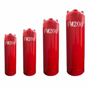 China Electromagnetic Starting 150L FM200 Cylinder Effective Fire Suppression Equipment factory