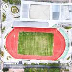 IAAF UV-Resistant Rubber Athletic Track for Athletic Fields Stadiums Centers