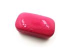Colorful PU Leather Contact Lens Case Custom Contact Case Holder With Mirror