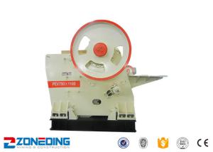 China 55 - 75kw Power Rock Crushing Equipment Single Toggle Jaw Crusher 510mm Max Input Size factory