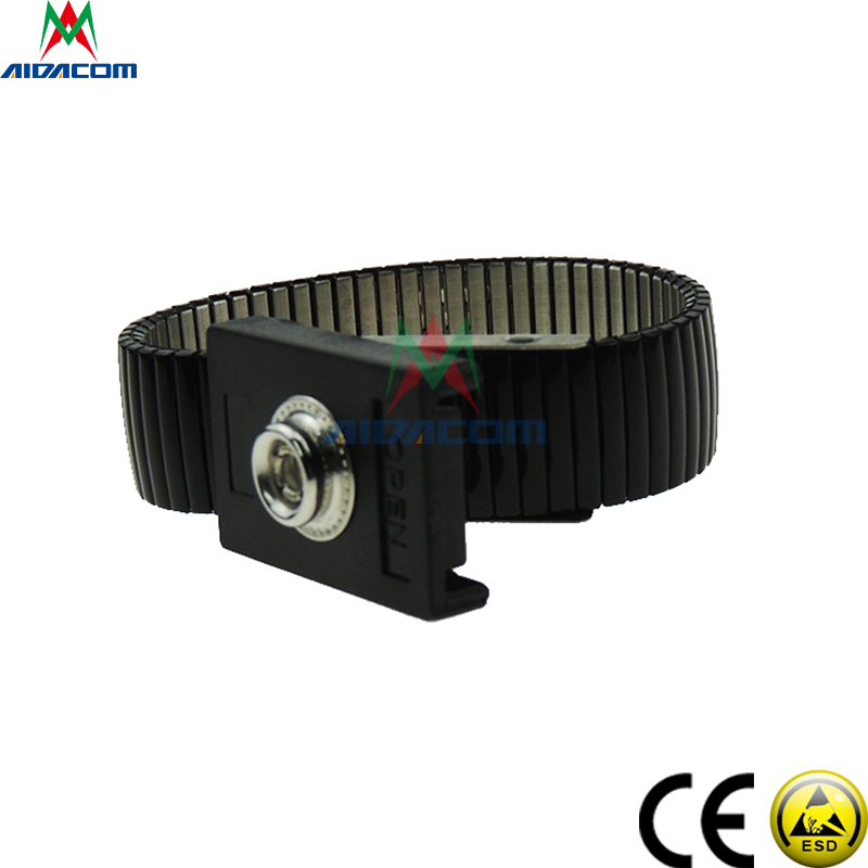 Reusable Anti Static Wrist Straps With Grounding Wire Alligator Clip