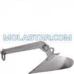 Stainless Galvanized Steel Plough Anchor Easy Handling Steel Anchor For Marine