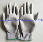 EN388 CE 3121 Auto Repair Pu Coated Nylon Knitted Gloves