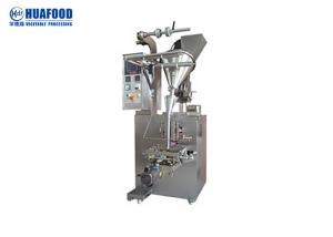 China 220v Automatic Coffee Packing Machine / Salt Packing Machine 25-145mm Film Width factory