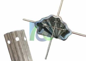 China Orchard Passion Fruit Metal Trellis Posts And The Cross Wire Through Top Holes factory