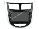 7" Screen OEM Style with DVD Deck For Hyundai Solaris Verna Accent 2009-2016